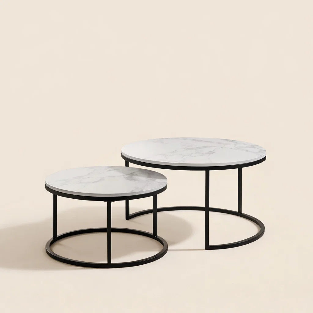 Couchtisch Marmor-Optik