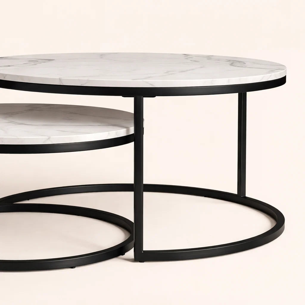 Couchtisch Marmor-Optik