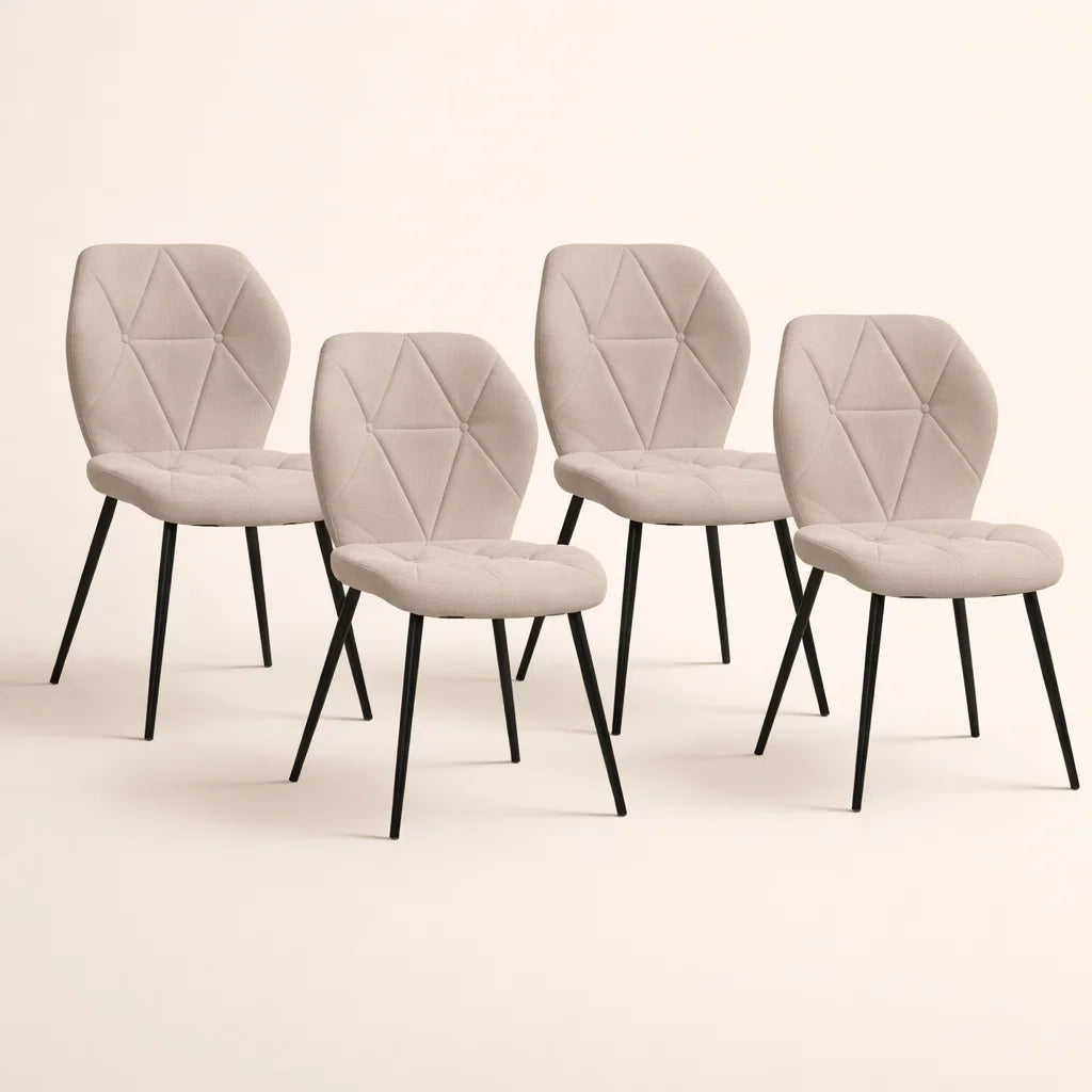 Set aus 4 Esszimmerstühlen