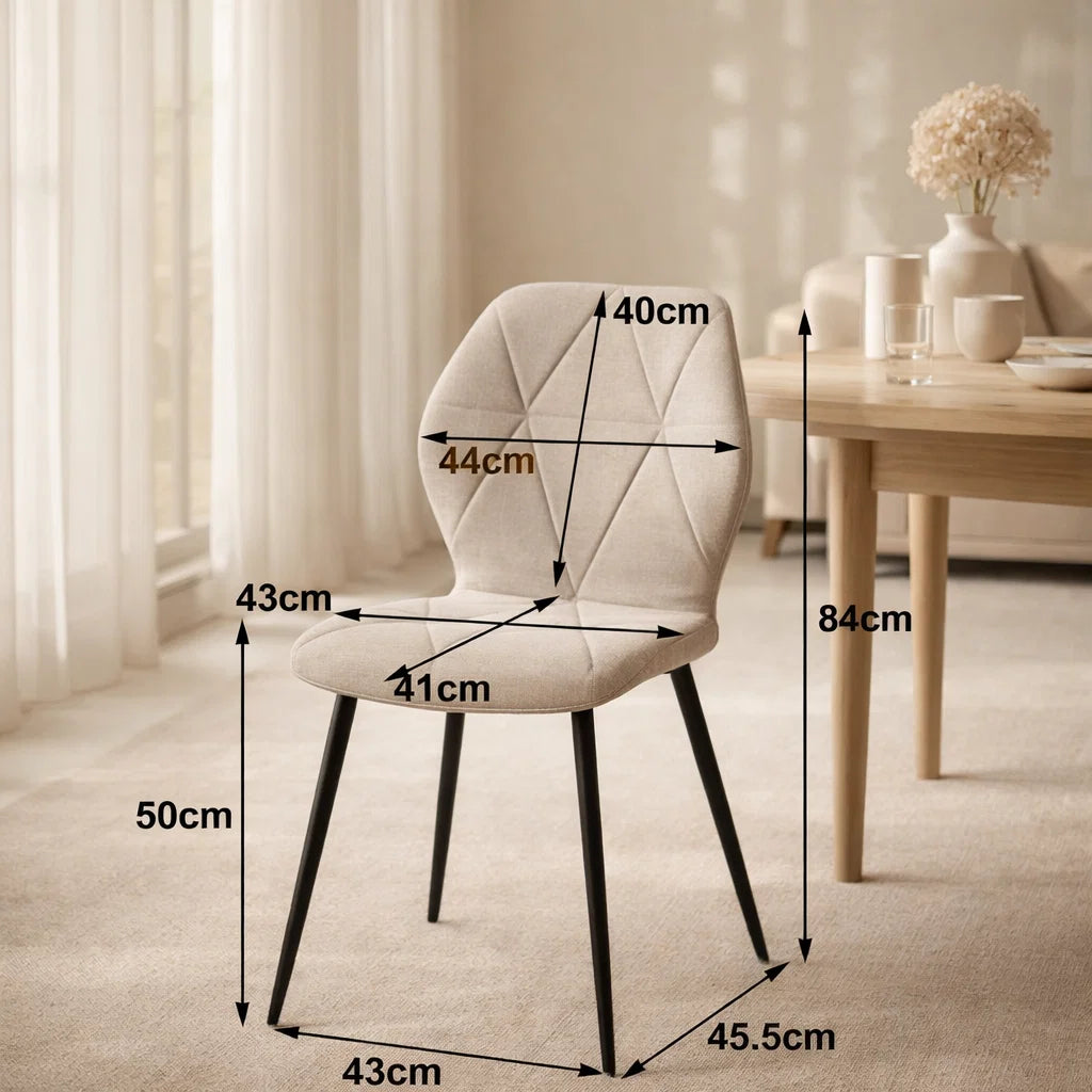 Set aus 4 Esszimmerstühlen