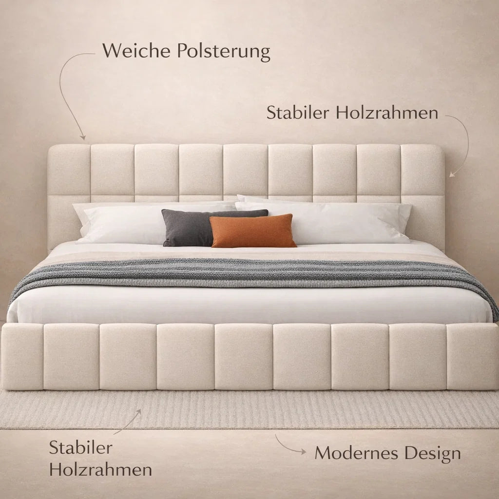 Modernes Polster Bett