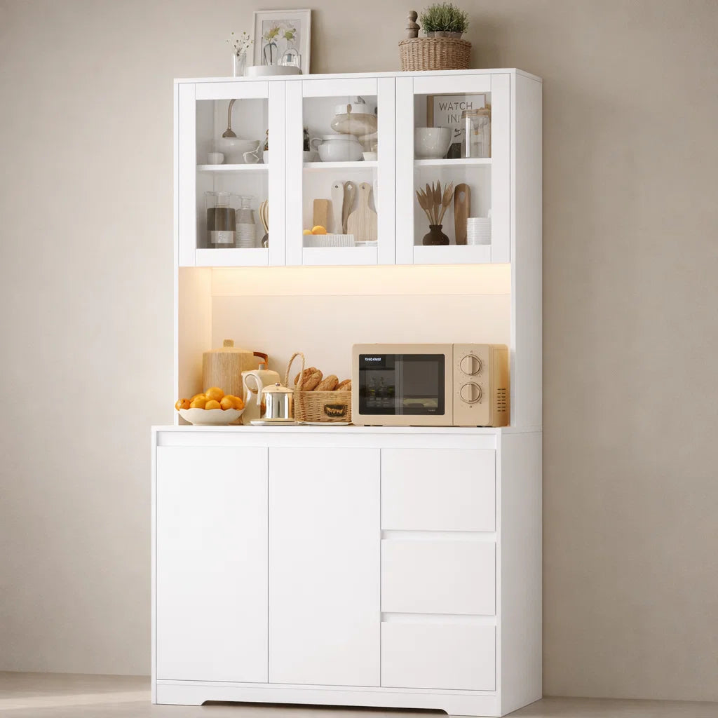 LED Küchenbuffet Schrank