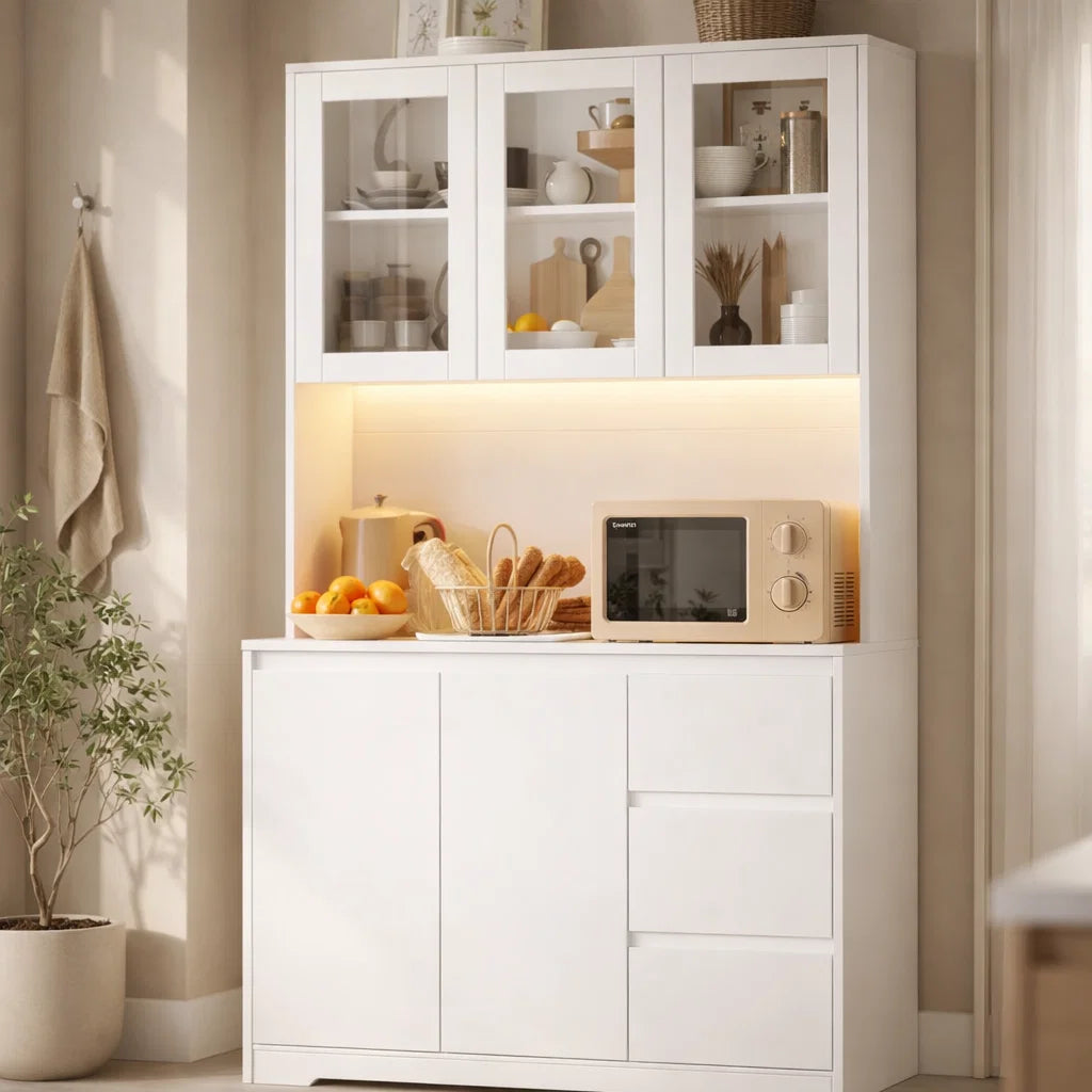 LED Küchenbuffet Schrank
